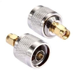 Adapter SMA hane till N hane koaxial