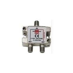 Splitter 2-vägs 5-2400 MHz - Universal - 80889763 - Splitter 2-vägs 5-2400 MHz
