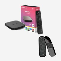 Formuler GTV Mediaspelare inkl. Fjärrkontroll med mus och tangentbord