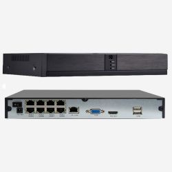 NVR 5008EZ POE 4 Megapixel - 8-kanals Nätverksvideoinspelare - - 1420015 - Den kraftfulla NVR 5008EZ erbjuder professionell övervakning med stöd för 8 PoE-kameror och högupplöst inspelning i upp till 4 megapixel. Perfekt för både små och stora system.