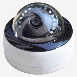 Vandal-Proof 8MP (4K) Kamera med PoE och MIC – IP-övervakning